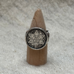 Ancient Silver Berber Rings With Old Currency Coins