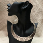 Berber Engraved Silver Torque Necklace